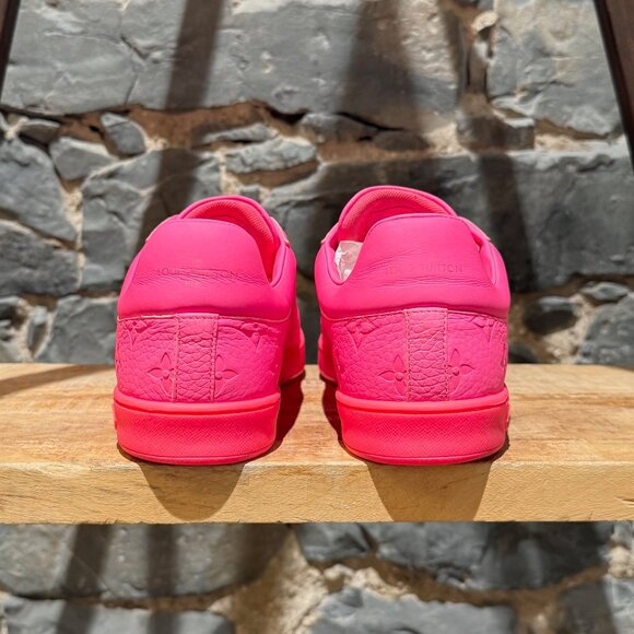 Louis Vuitton Hot Pink Monogram Luxembourg Low-top Sneakers - Picture 5 of 16